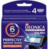 Сменные кассеты для бритья Deonica For Men 6 лезвий, 4 шт